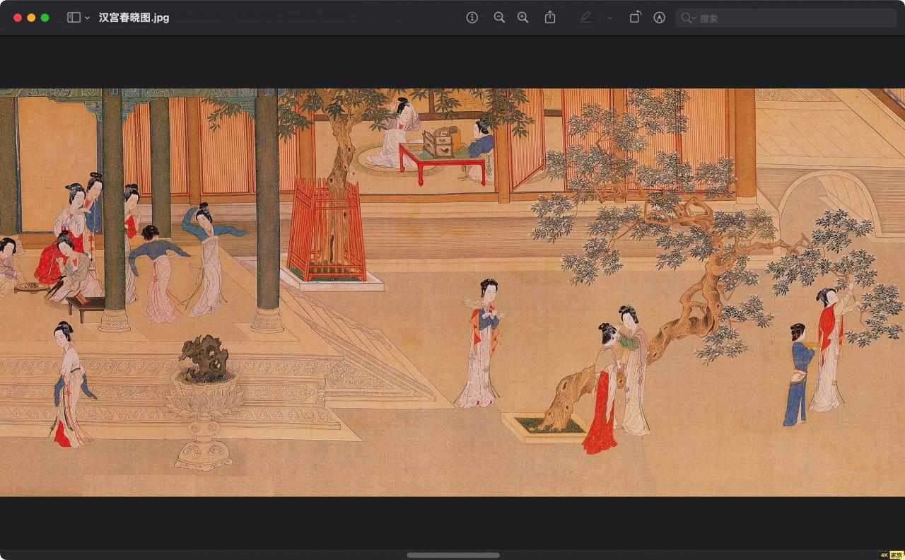 中国十大名画 4K画质 献给风雅人士观赏 第3张