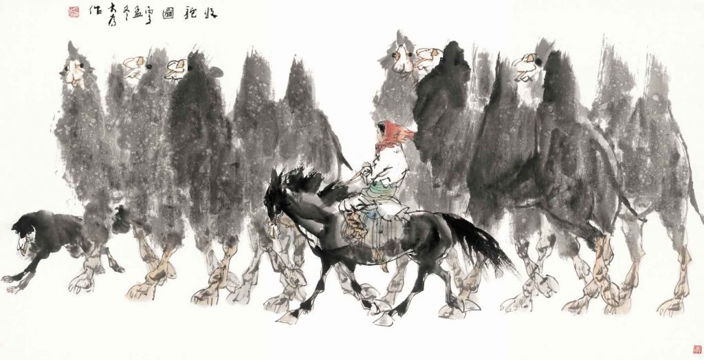 刘大为-牧驼图高清画质下载 第1张