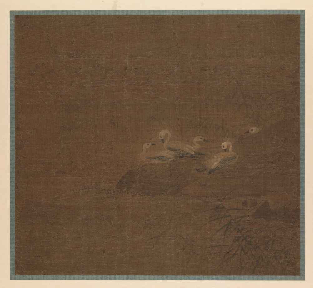 唐 惠崇 《雁图》46X50 第1张