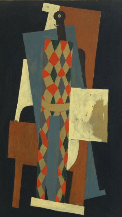 毕加索《小丑哈勒金》超高清无损画质