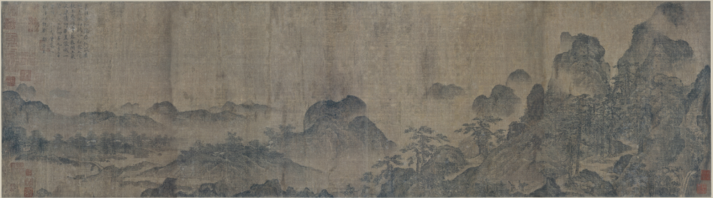 北宋 胡舜臣 送郝玄明使秦图 绢本 第1张 北宋 胡舜臣 送郝玄明使秦图 绢本 第1张